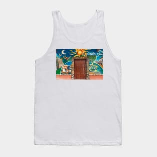 The Painted Doors And Windows Of Las Flores - 1 © Tank Top